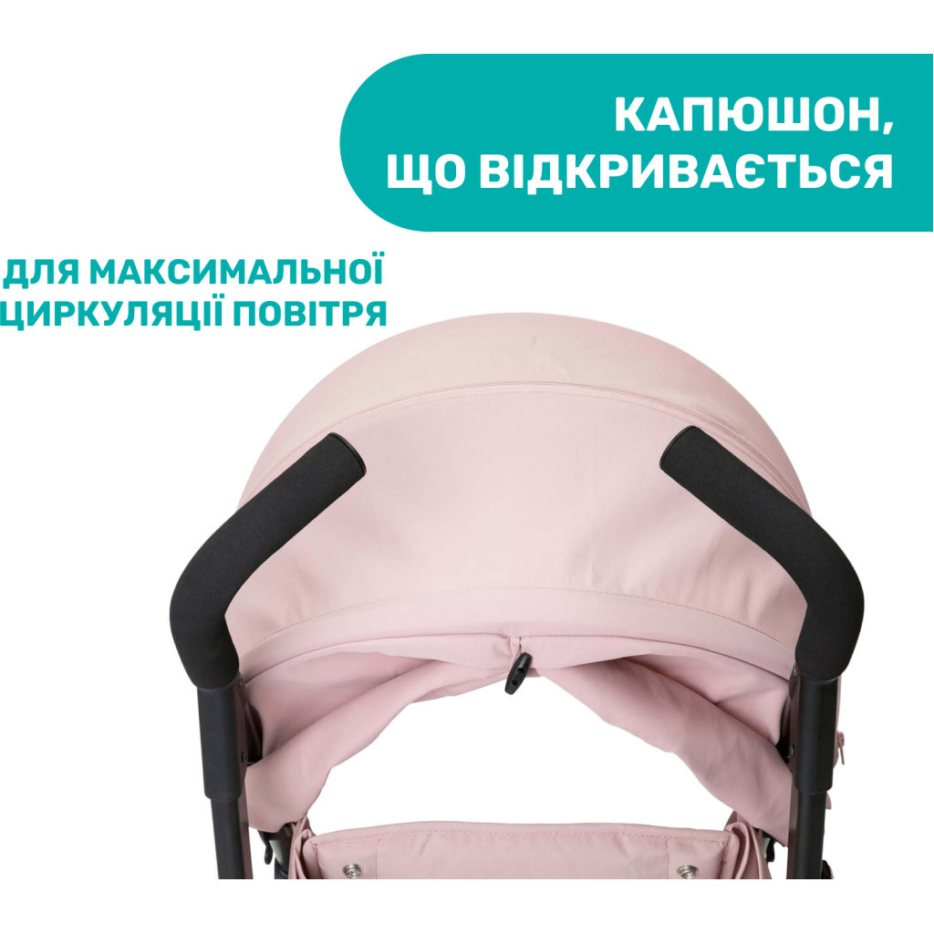 Коляска Chicco Liteway 4 Рожева (79892.20) - зображення 5