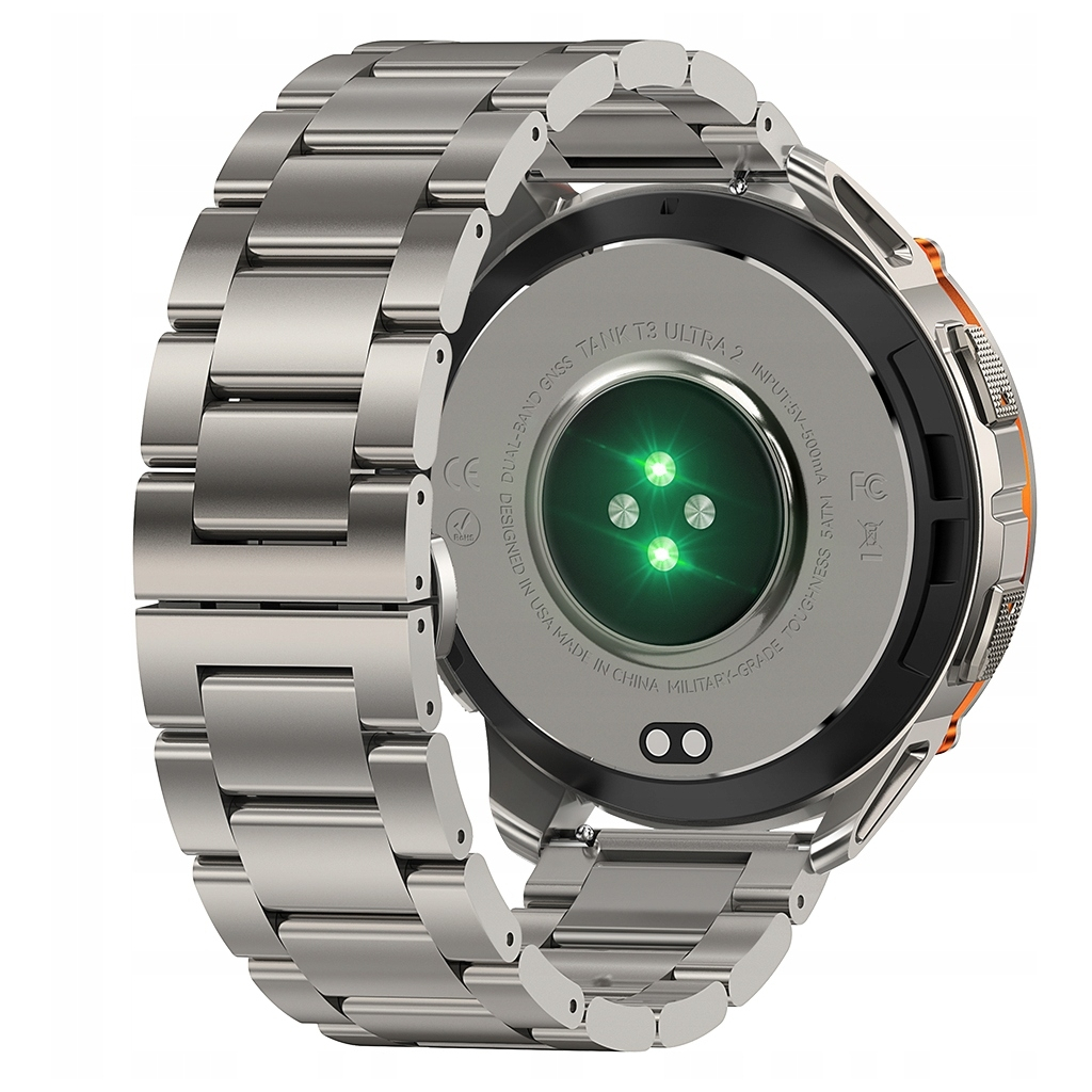 Смарт-годинник KOSPET Tank T3 ULTRA 2 SE SILVER (6974958251187) - зображення 5