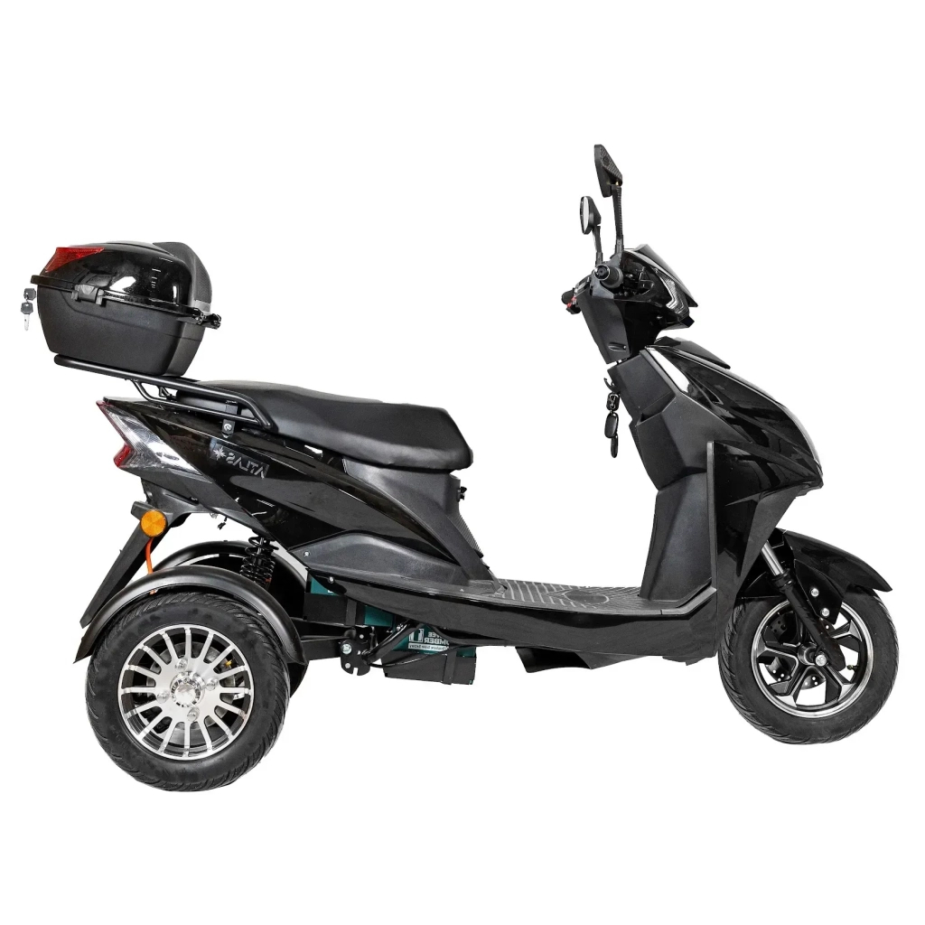Електроскутер Atlas Falcon Trike Box 1500W Black (4014) - зображення 3