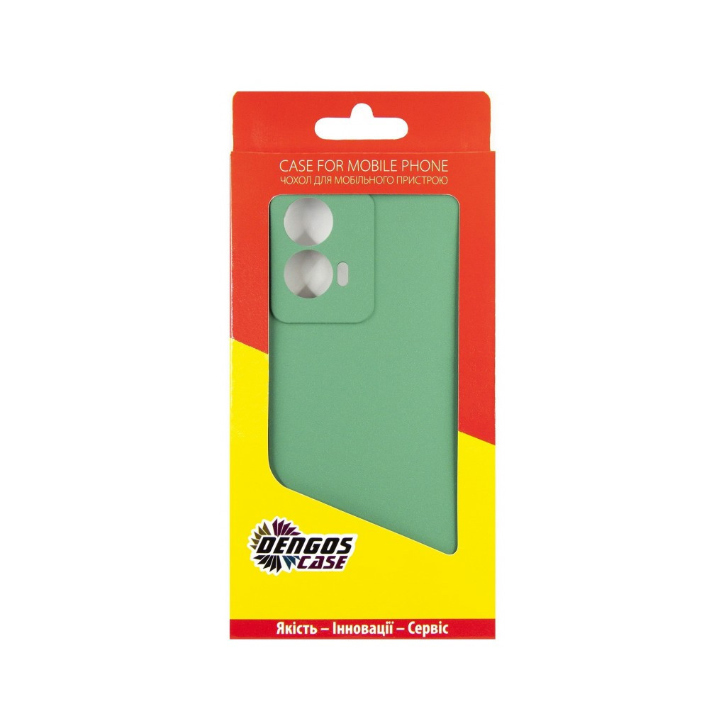 Чохол до мобільного телефона Dengos Soft Motorola Moto G24/ G24 Power (mint) (DG-TPU-SOFT-58) - зображення 5