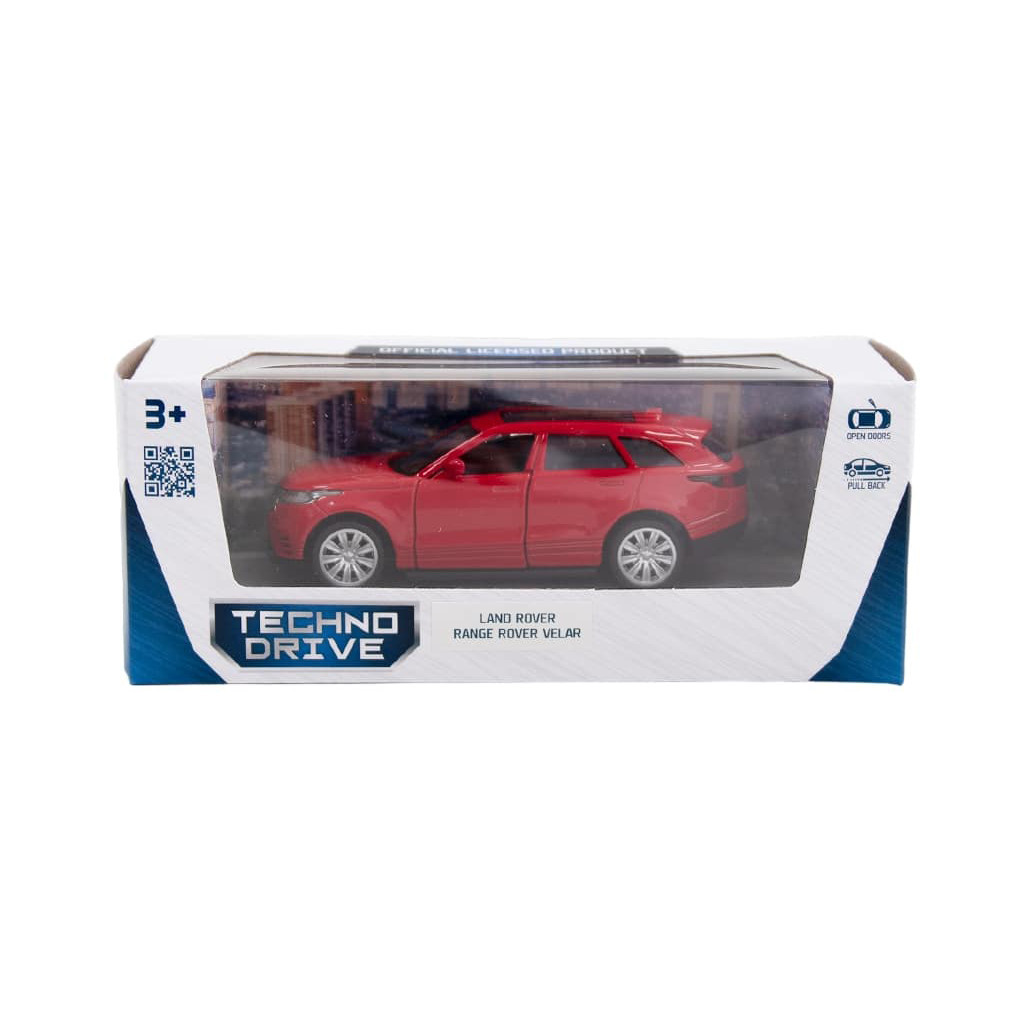 Машина TechnoDrive LAND ROVER RANGE ROVER VELAR (червоний) (250269) - зображення 10