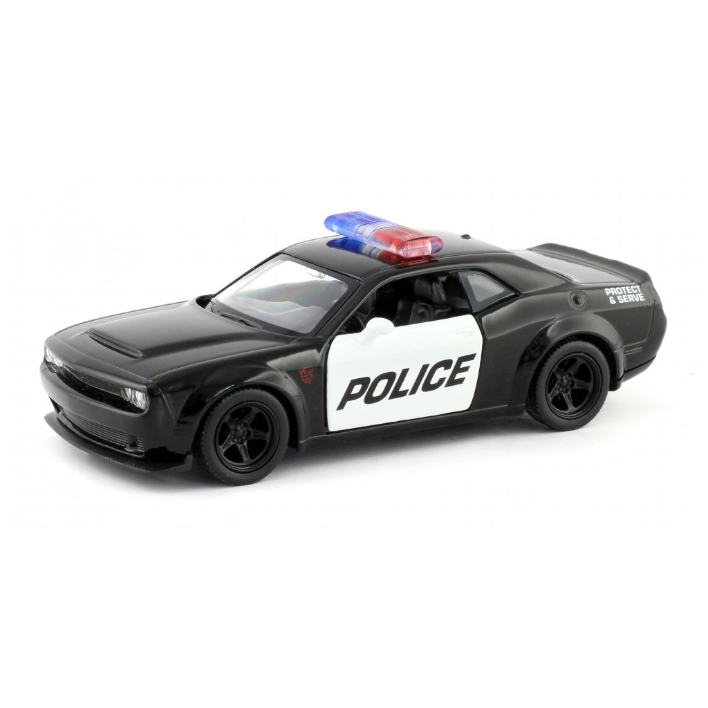 Машина Uni-Fortune DODGE CHALLENGER POLICE CAR (554040P) - зображення 1