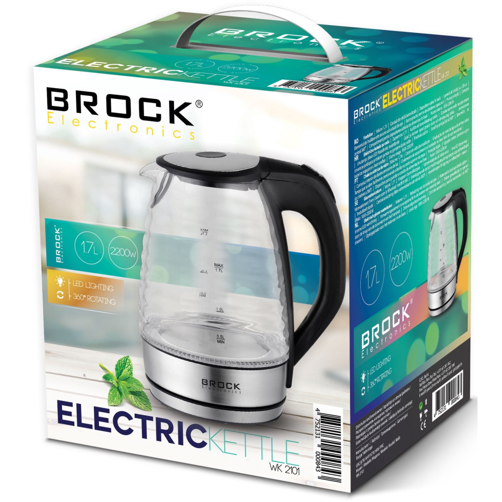 Електрочайник Brock_з_ПДВ WK 2101 (WK2101) - зображення 3