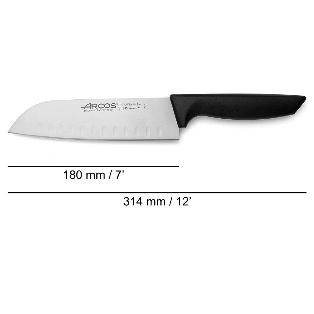 Кухонний ніж Arcos Niza Сантоку 180 мм (135500) - зображення 2