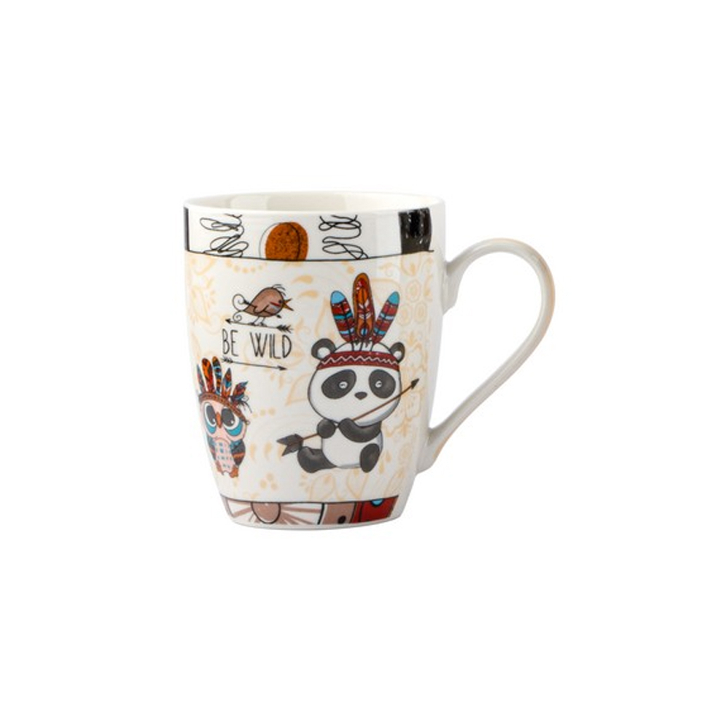 Чашка Vittora "Звірята індіанці" 340 мл (VT-C-117340) - зображення 1