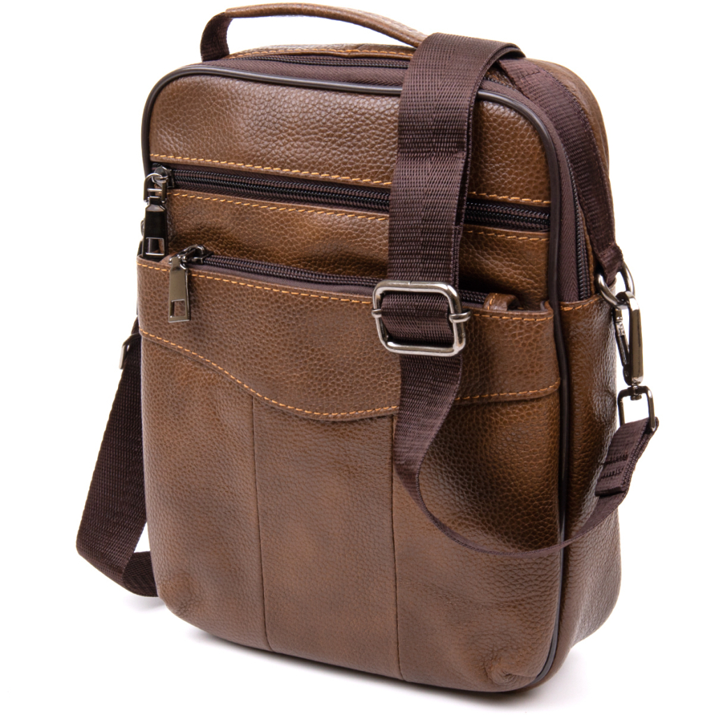 Сумка Vintage Коричнева (20392) - зображення 5