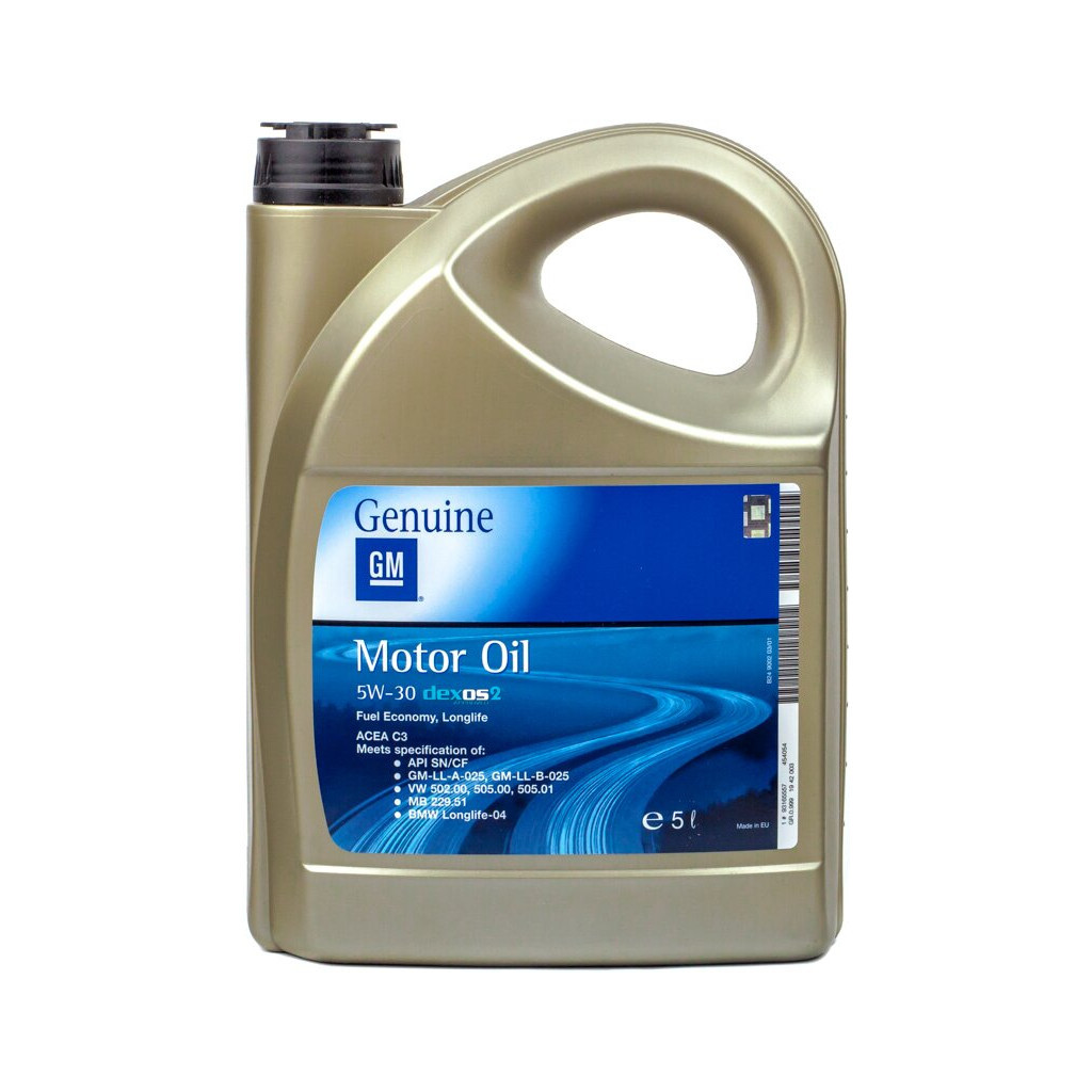 Моторна олива General Motors dexos2 5W-30, 5л (7154) - зображення 1