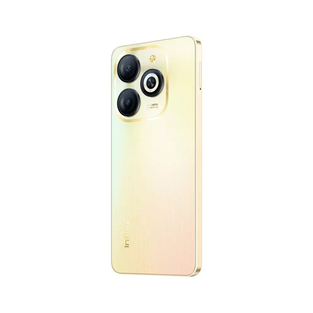 Мобільний телефон Infinix Smart 8 3/64Gb Shinny Gold (4894947010415) - зображення 4