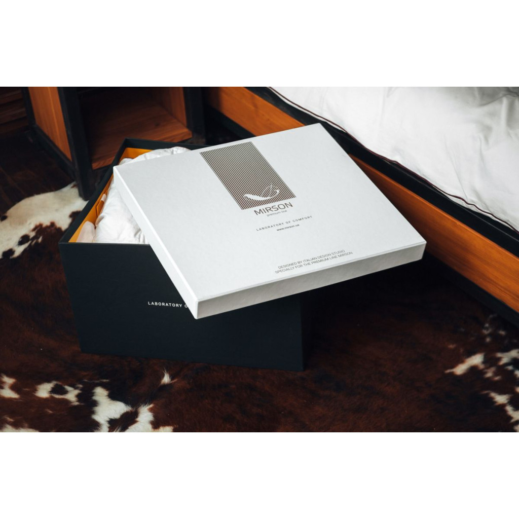 Ковдра MirSon пухова DeLuxе 028 легке 172x205 см (2200000005618) - зображення 11