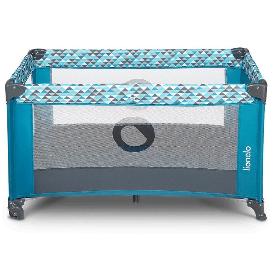 Дитячий манеж Lionelo Stefi Green Turquoise (LO-STEFI GREEN TURQUOISE) - зображення 3