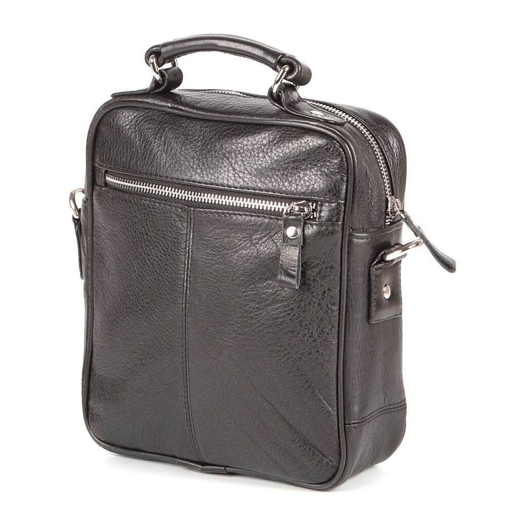 Сумка Shvigel Шкіряна Чорна (00875) - зображення 6