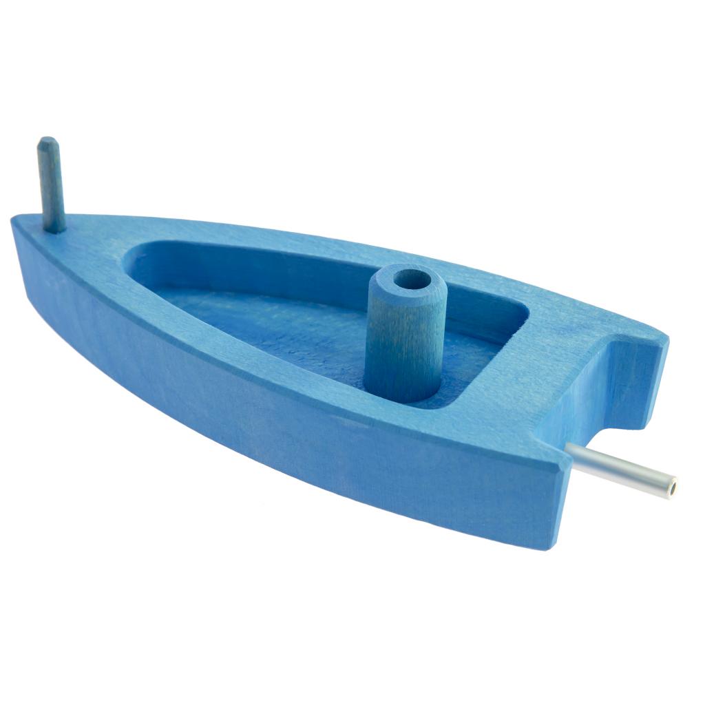 Машина Nic Шлюпка дерев'яна синя (NIC526461) - изображение 1