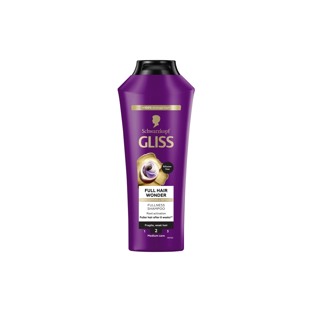 Шампунь Gliss Full Hair Wonder Fullness Shampoo 400 мл (9000101749298) - зображення 1