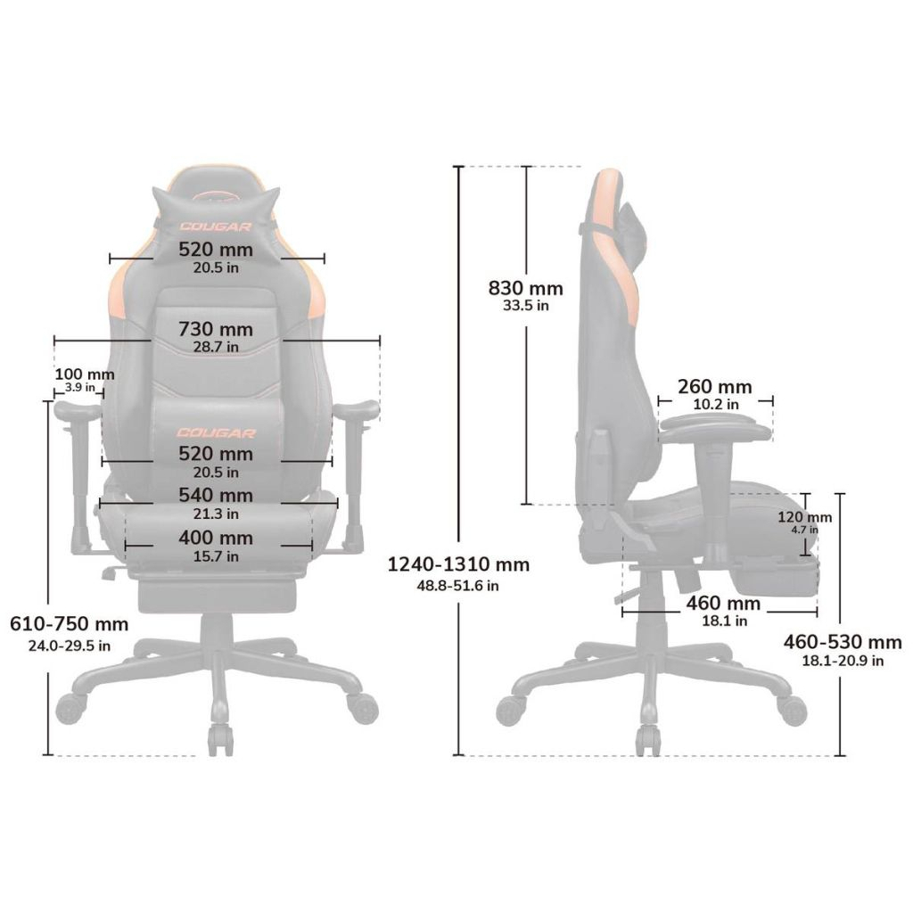 Крісло ігрове Cougar Explore Neo Gold - зображення 9