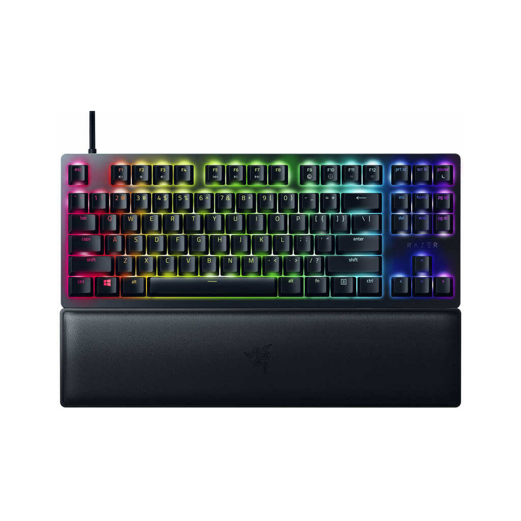 Клавіатура Razer Huntsman V2 Tenkeyless Purple Optical switch RU (RZ03-03941400-R3R1) - зображення 1
