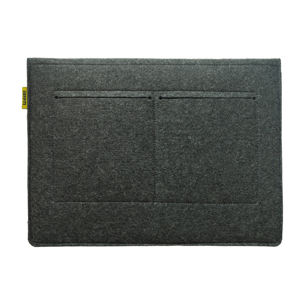 Чохол до ноутбука Armorstandart 13.3 felt + pocket, gray melange (ARM69463) - зображення 2