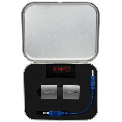 USB флеш накопичувач Kingston 2TB DataTraveler Ultimate GT Metal Silver USB 3.1 (DTUGT/2TB) - зображення 8
