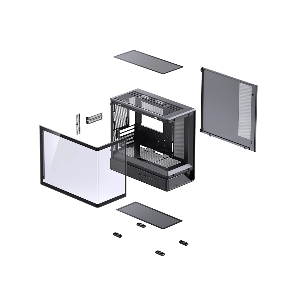 Корпус для ПК JONSBO D200 Black - зображення 12