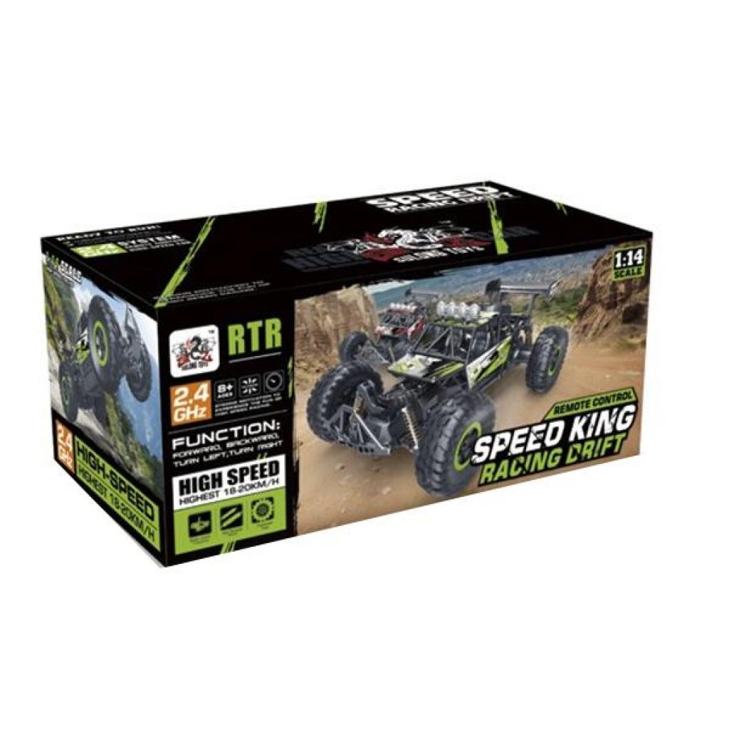 Радіокерована іграшка Sulong Toys OFF-ROAD CRAWLER SPEED KING чорний метал 1:14 (SL-153MB) - зображення 3