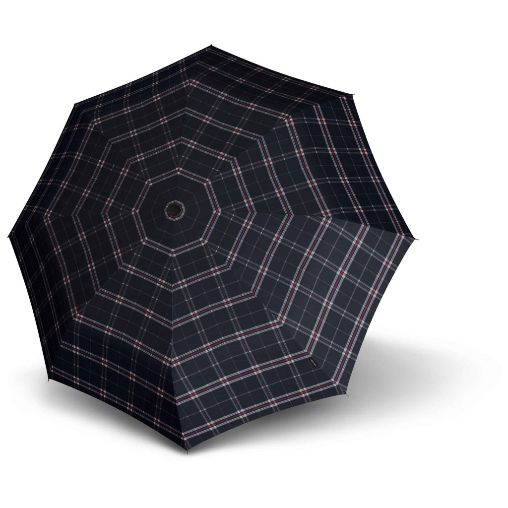 Парасоля Knirps T.200 Medium Duomatic Check Navy (Kn95 3201 5990) - зображення 3