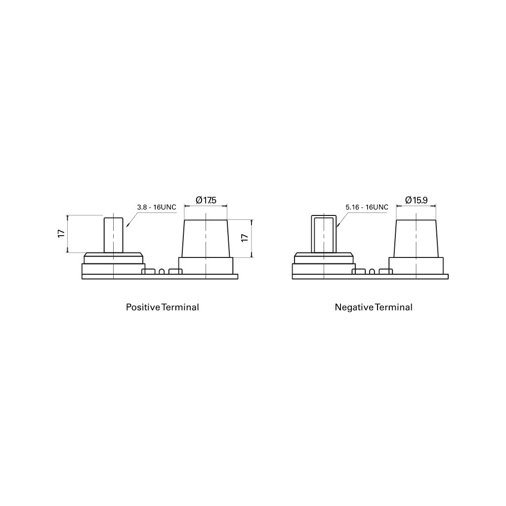 Акумулятор автомобільний EXIDE MARINE & LEISURE AGM 50Ah клеми по центру (800EN) (EM1000) - зображення 3