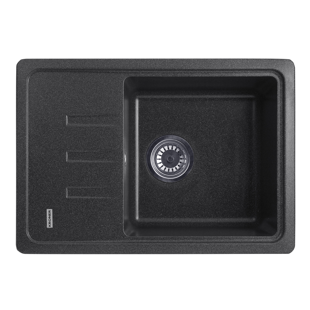 Мийка кухонна Kroner KompositGRB-6243 (CV031063) - зображення 1