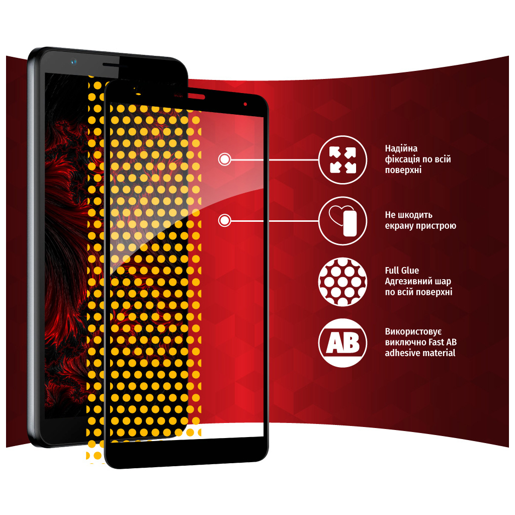 Скло захисне Intaleo Full Glue ZTE Blade A31 Plus (1283126523113) - зображення 6