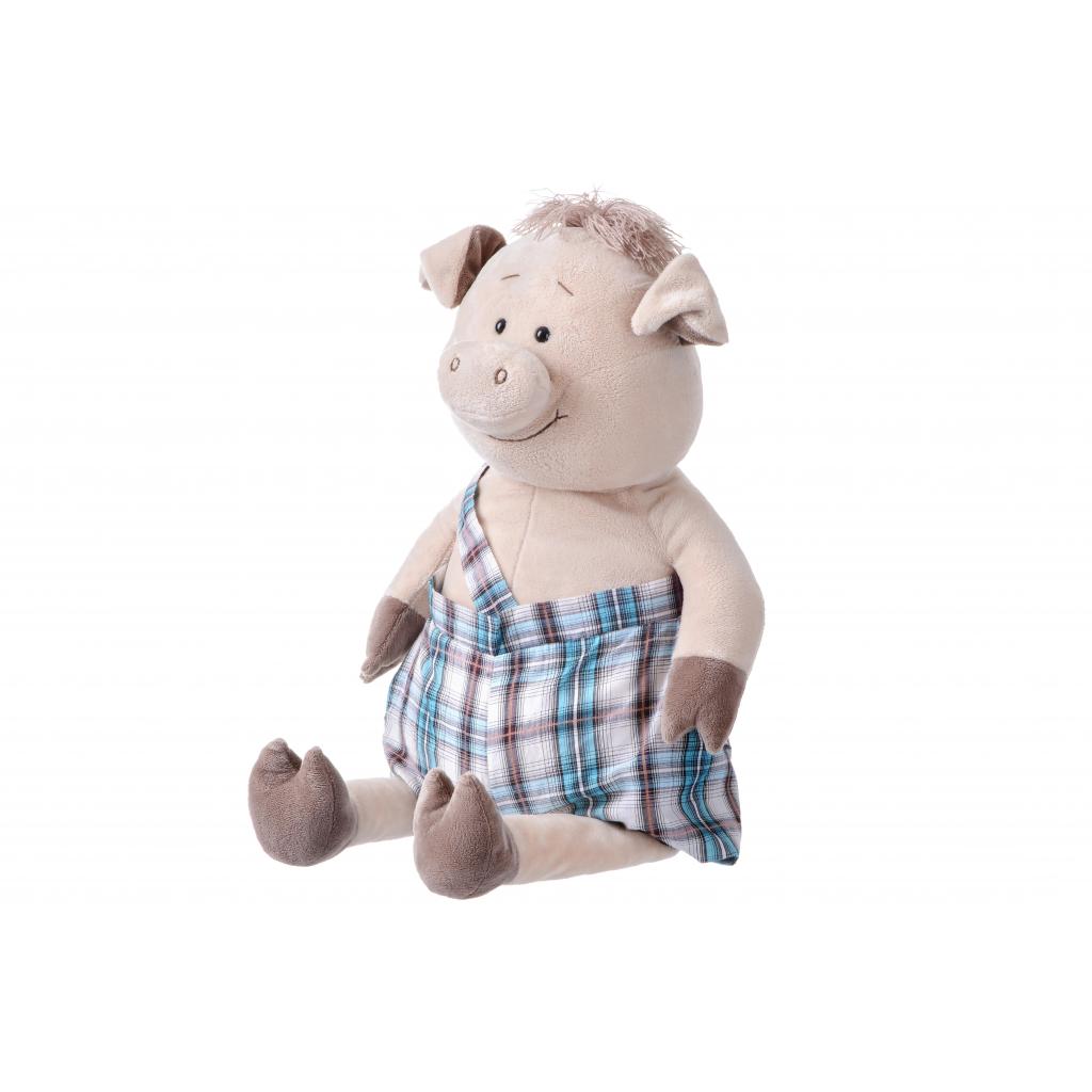М'яка іграшка Same Toy Свинка в комбінезоні 60 см (THT705) - зображення 1