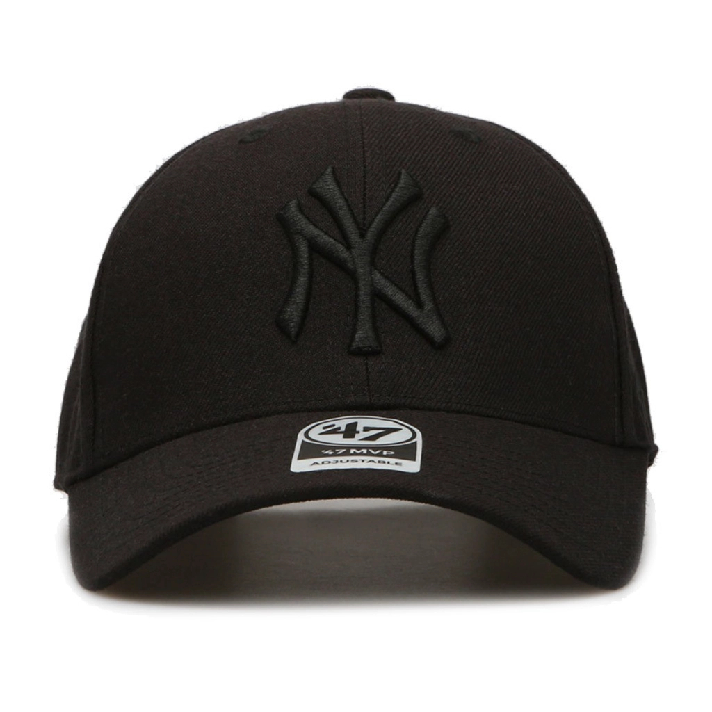 Кепка 47 Brand Mvp NY Yankees Snapback B-MVPSP17WBP-BKB чорний (191119315489) - зображення 2