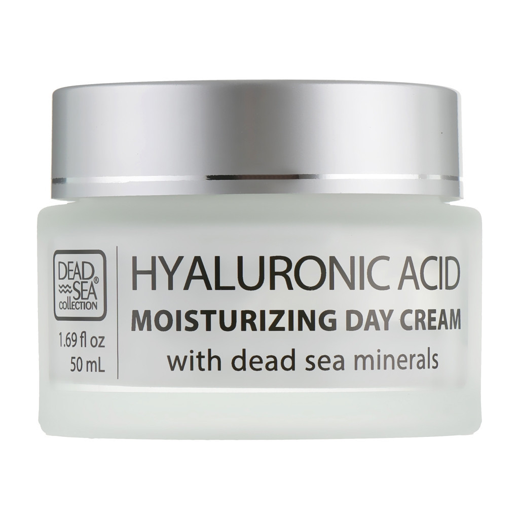 Крем для обличчя Dead Sea Collection зволожуючий денний з гіалуроновою кислотою 50 мл (7290107422659) - зображення 2