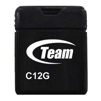 USB флеш накопичувач Team 4GB C12G Black USB 2.0 (TC12G4GB01) - зображення 1