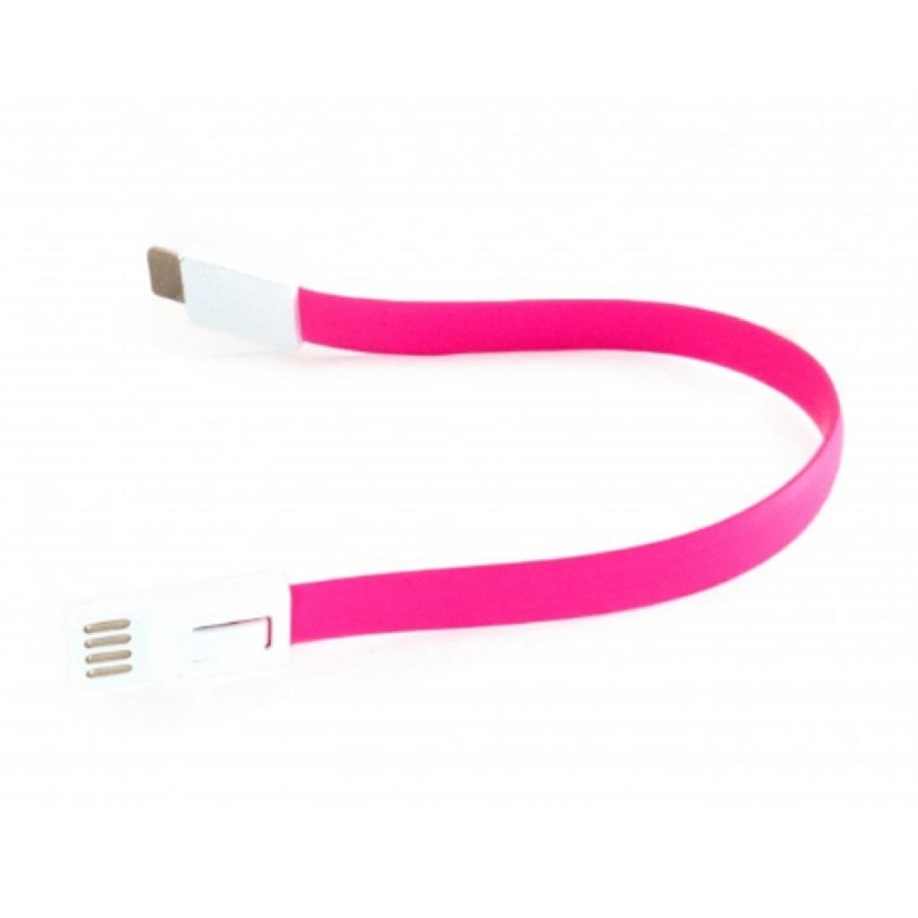 Дата кабель USB 2.0 AM to USB-C 0.18m pink Extradigital (KBU1788) - зображення 3