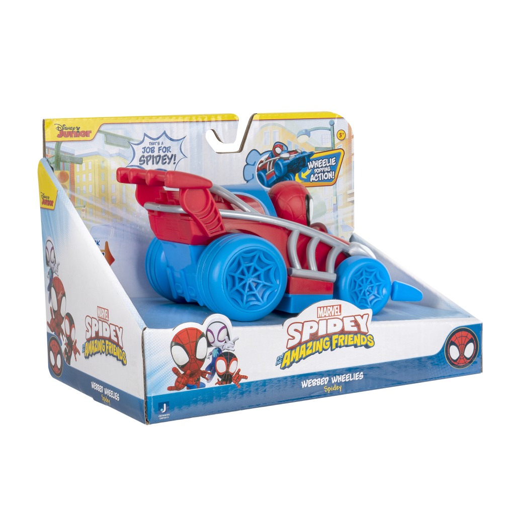 Машина Spidey інерційна Pull Back Vehicle Spidey Спайді (SNF0015) - изображение 10