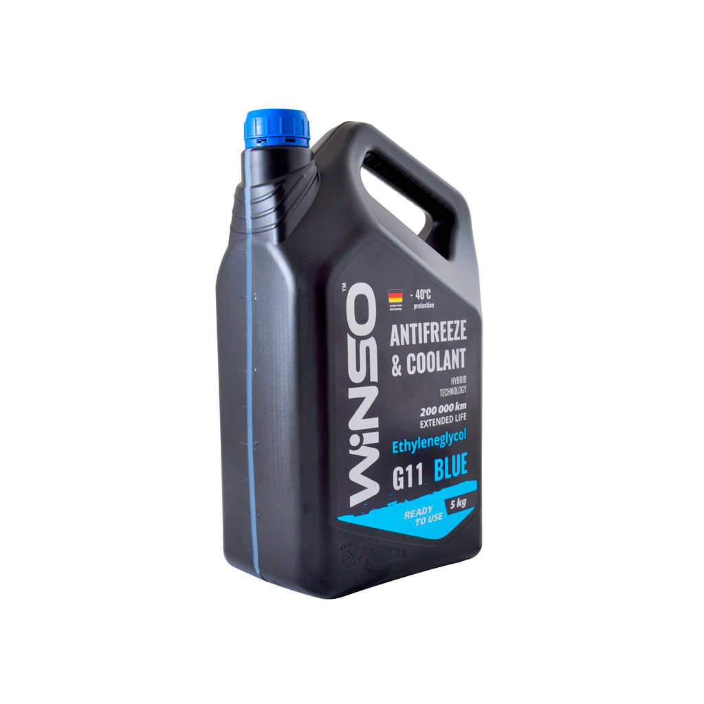Антифриз WINSO WINSO BLUE G11 blue 5kg (880970) - изображение 2