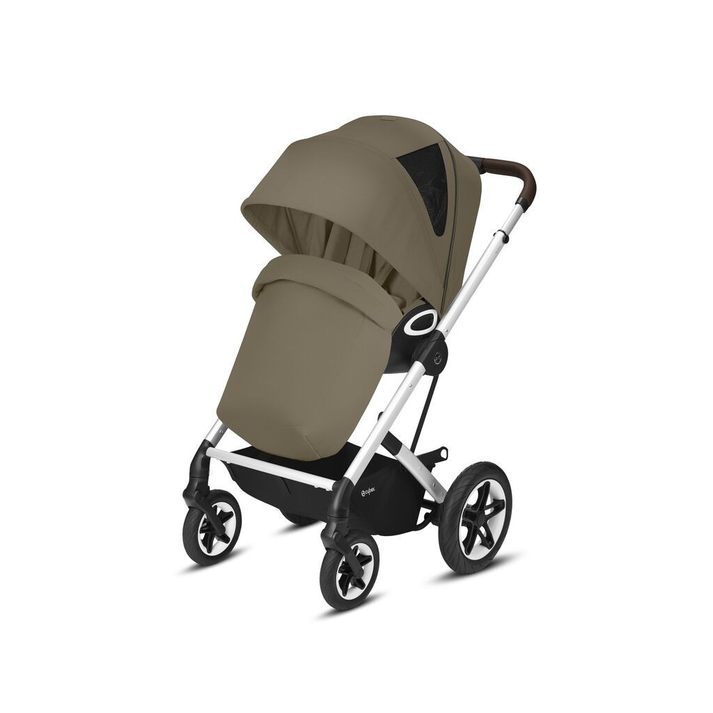Коляска Cybex Talos S Lux SLV Classic Beige (з бампером) (520003389) - зображення 4