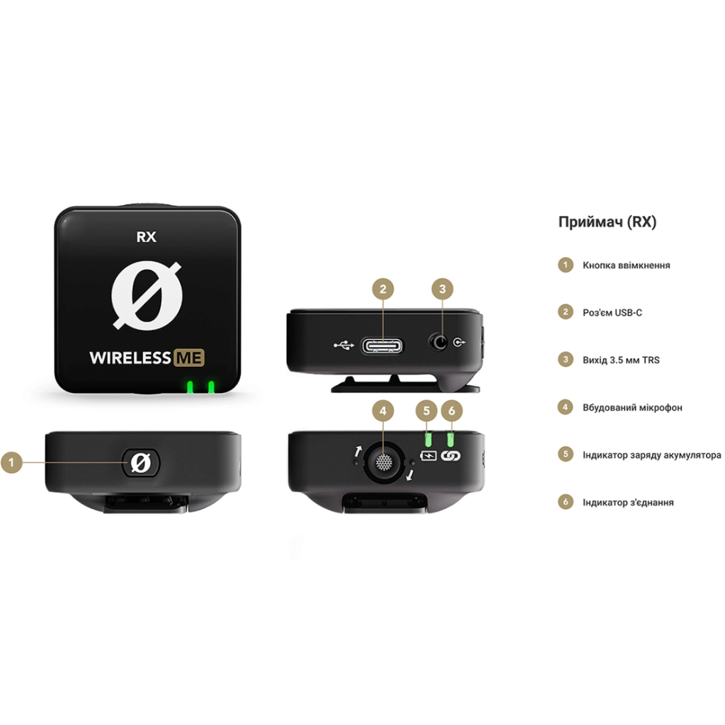 Мікрофон Rode Wireless ME (233986) - зображення 6