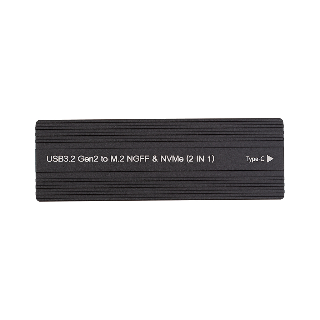 Кишеня зовнішня PowerPlant SSD Premium M.2 PCIe NGFF/NVMe USB3.2 (HC380510) - зображення 1