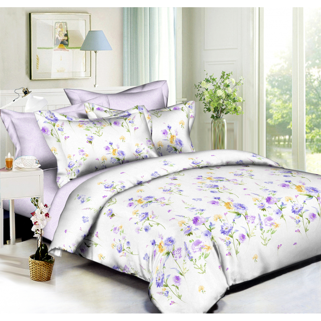 Постільна білизна Home Line Аквітанія бязь полуторний (162443) - зображення 1