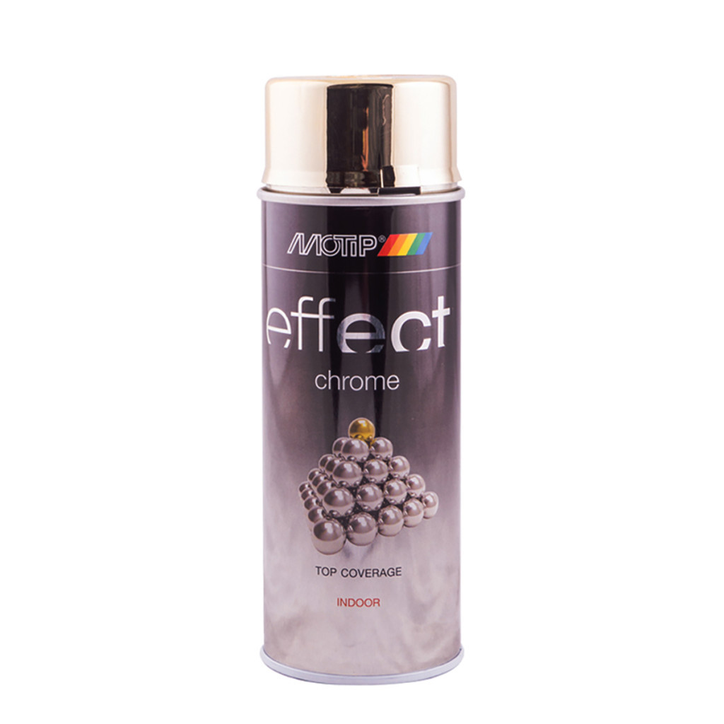 Аерозольна фарба для автомобіля Motip зі спеціальним ефектом Deco Effect золото 400мл (302603) - изображение 1