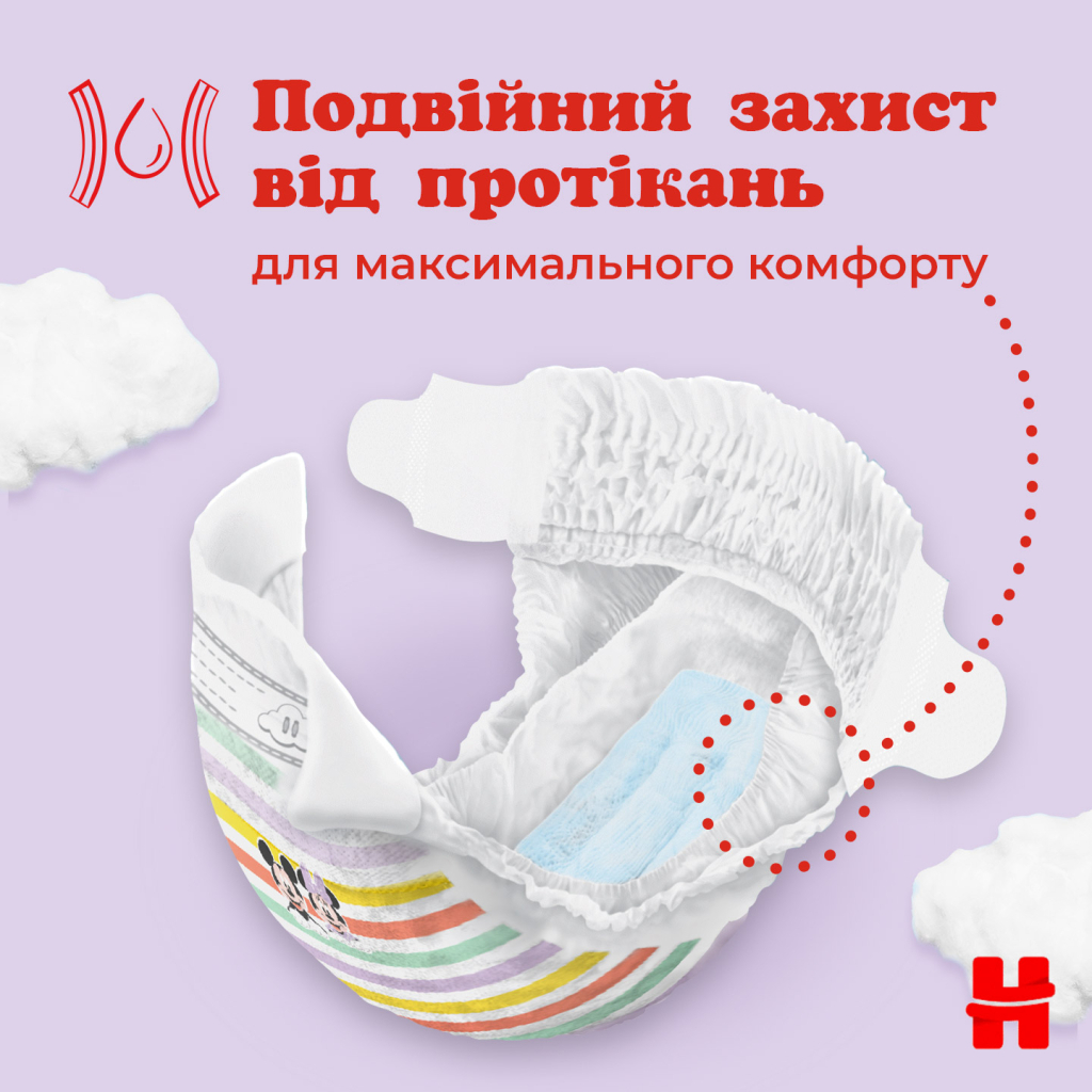 Підгузки Huggies Ultra Comfort 4 (7-18 кг) M-Pack 132 шт (5029053590523) - зображення 7
