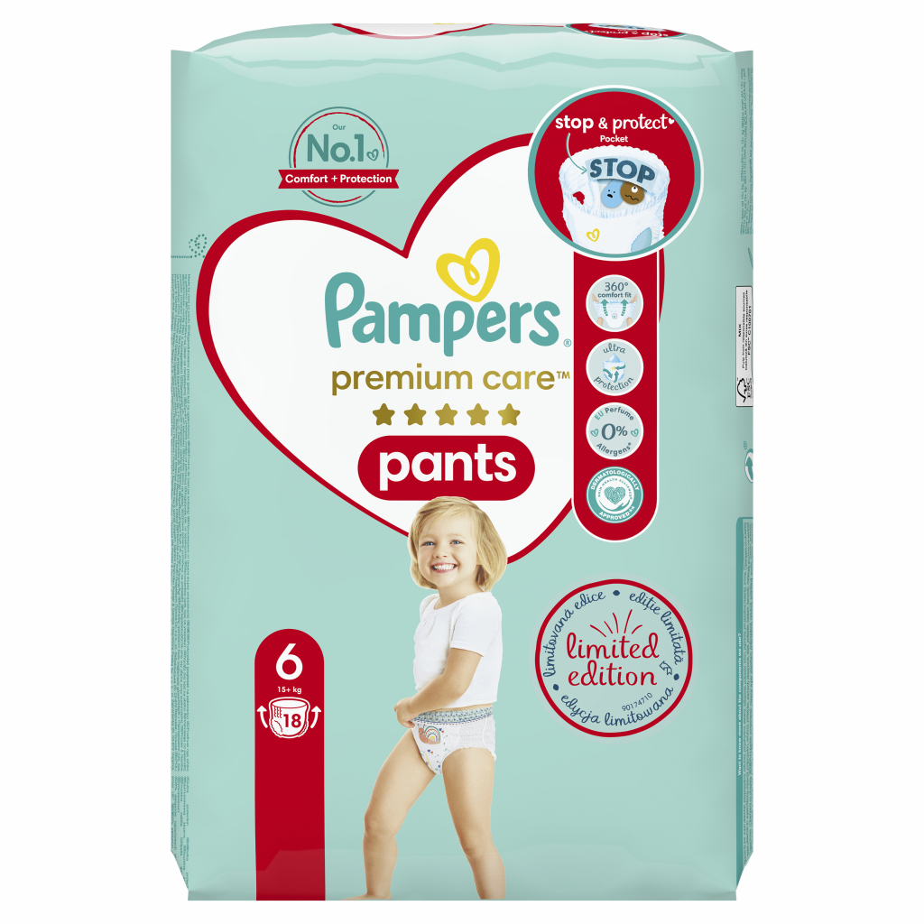 Підгузки Pampers Premium Care Pants Junior (12-17 кг), 20 (8001090190543) - зображення 2