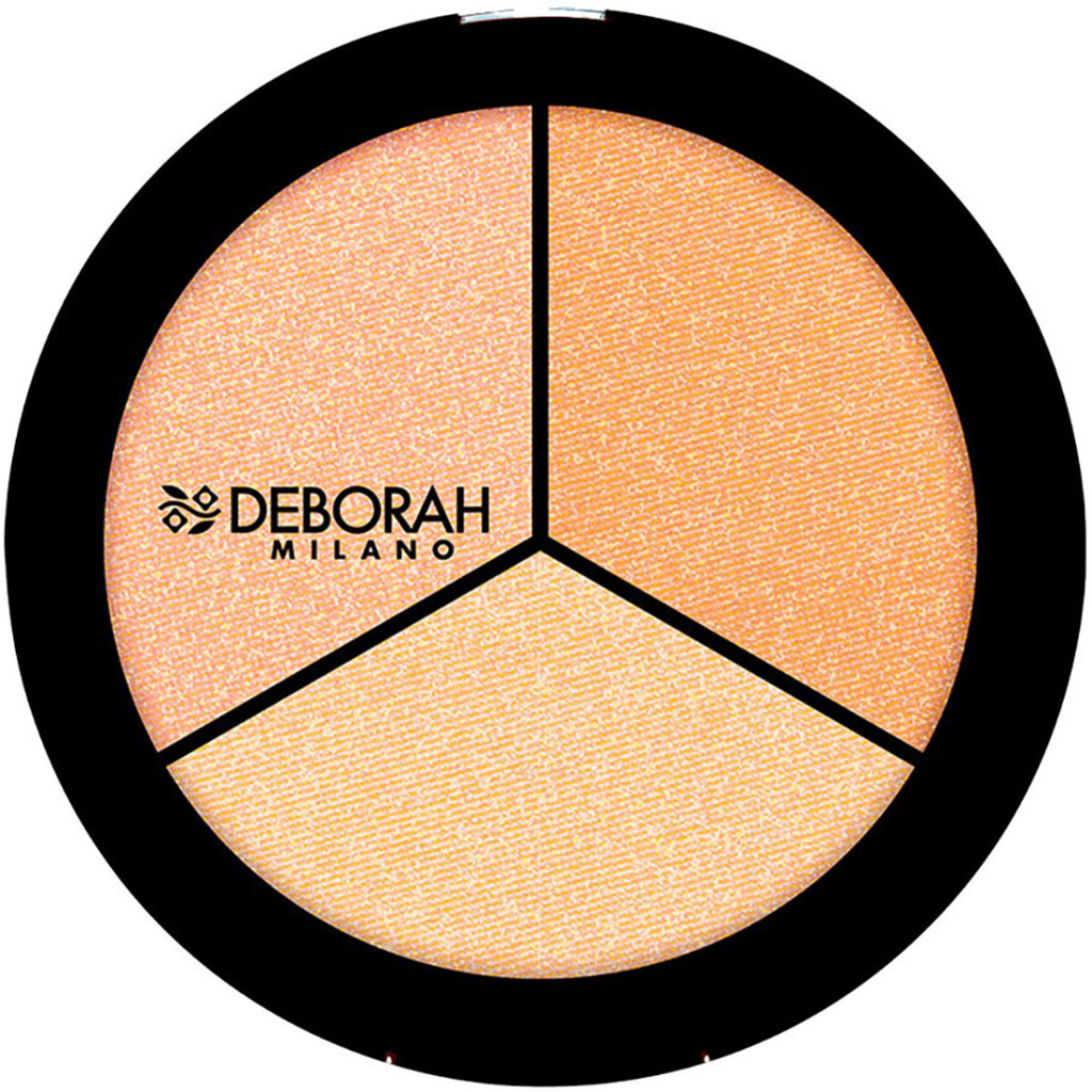 Хайлайтер Deborah Highlighter Trio Palette (8009518330144) - зображення 1