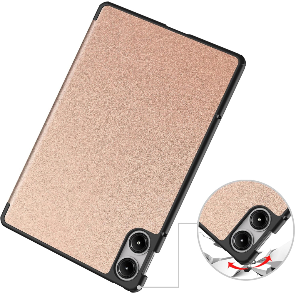 Чохол до планшета BeCover Smart Case Xiaomi Poco Pad 12.1" Rose Gold (711566) - зображення 6