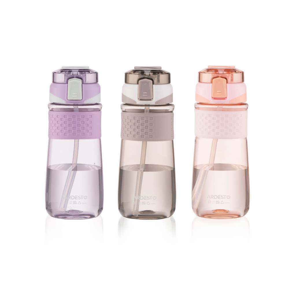 Пляшка для води Ardesto Energy 700мл сірий (AR2270PG) - зображення 11