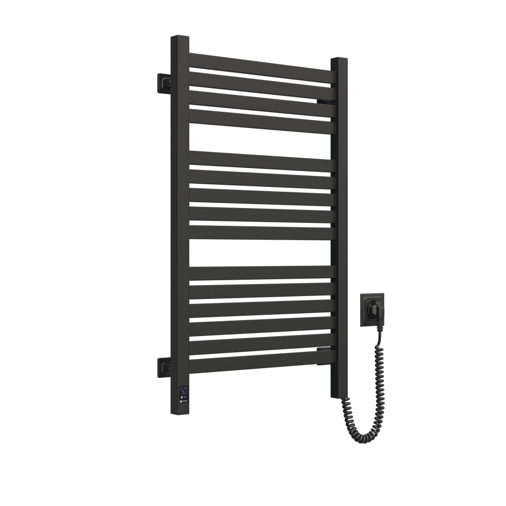 Сушарка для рушників Navin Авангард Х, 800х480, Wi-Fi, чорний муар, правобічна (12-272055-4880) - зображення 6