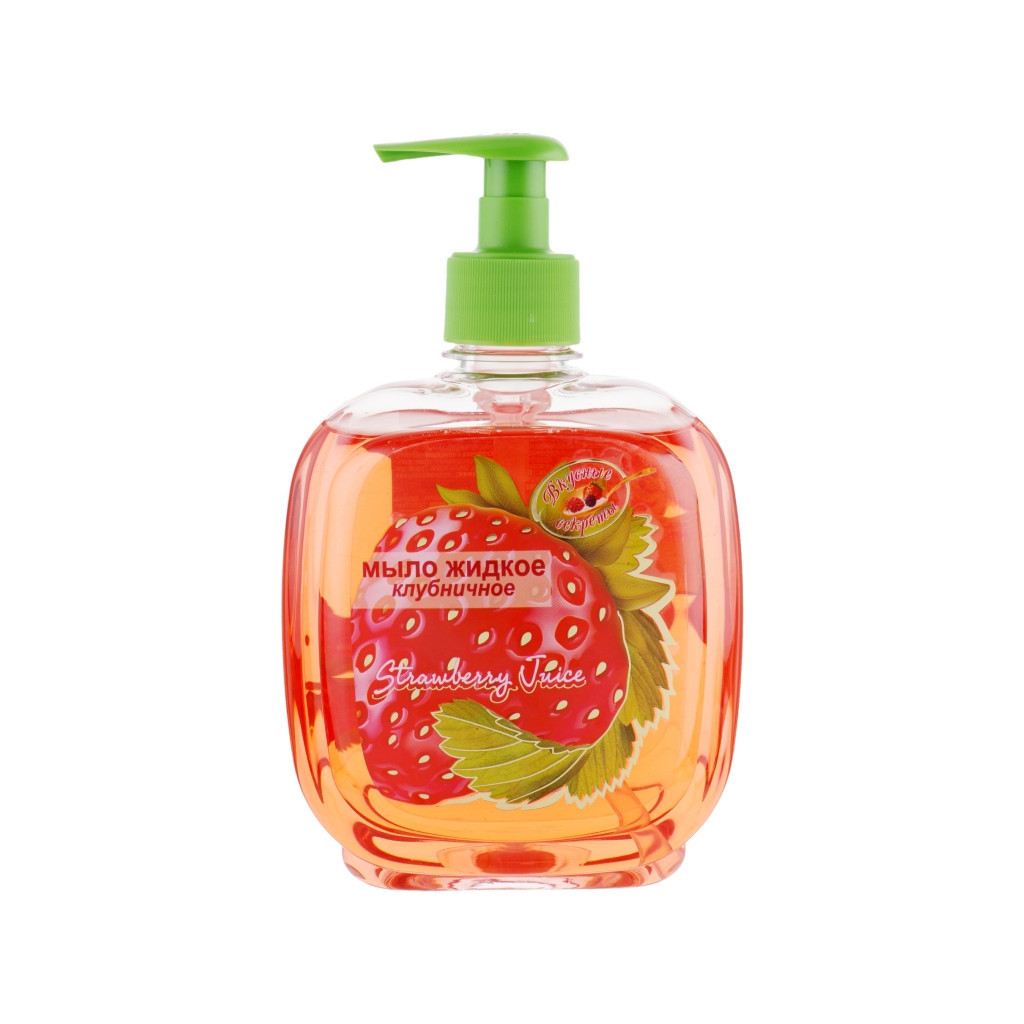 Рідке мило Смачні Секрети Полуниця 460 мл (4820074621880) - зображення 4