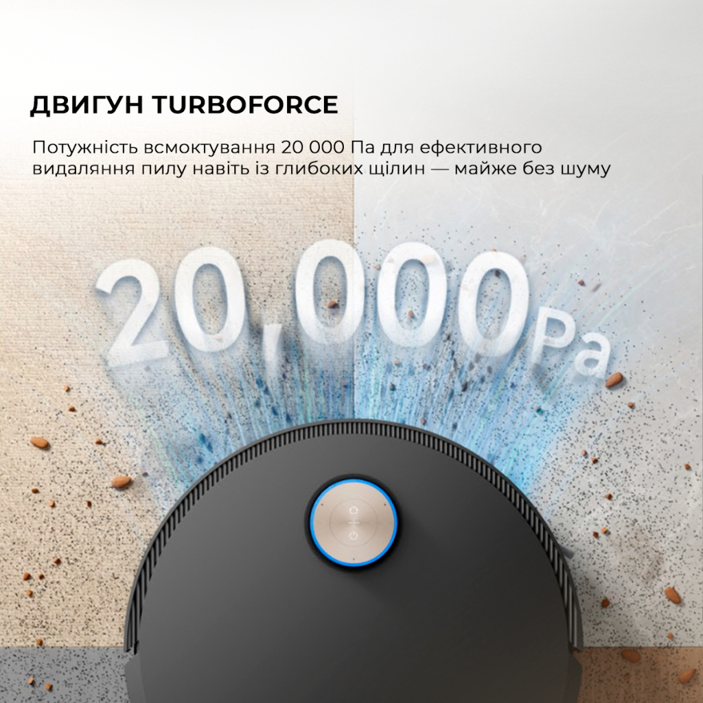 Пилосос Dreame X50 MASTER (RLX86CE-1) - изображение 4