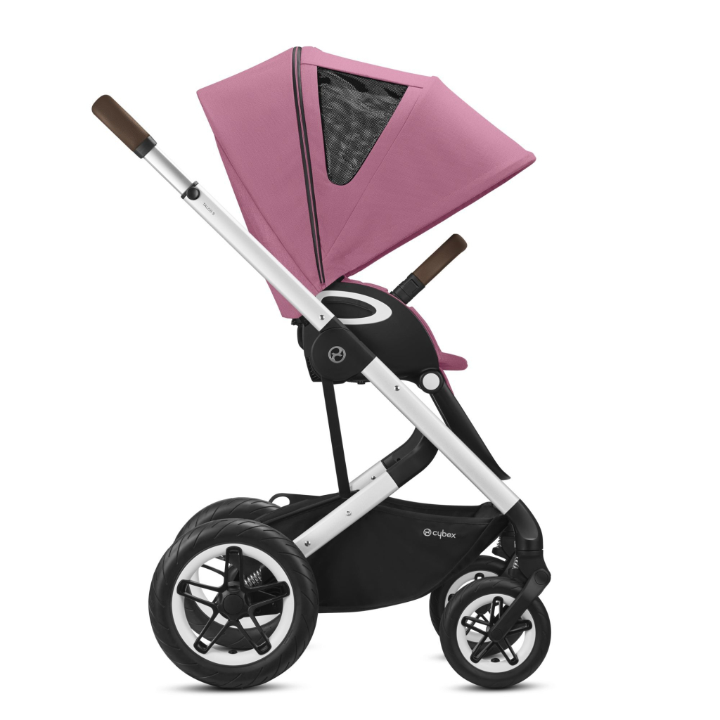 Коляска Cybex Talos S Lux SLV Magnolia Pink (з бампером) (520001485) - зображення 3