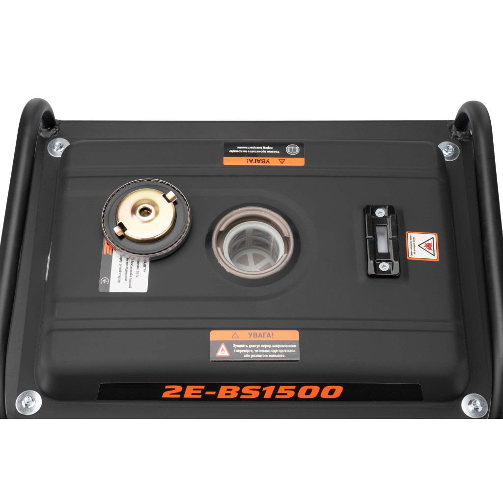 Генератор 2E 220V, 1 фаза, 0.8/1kW, ручний старт (2E-BS1500) - зображення 8
