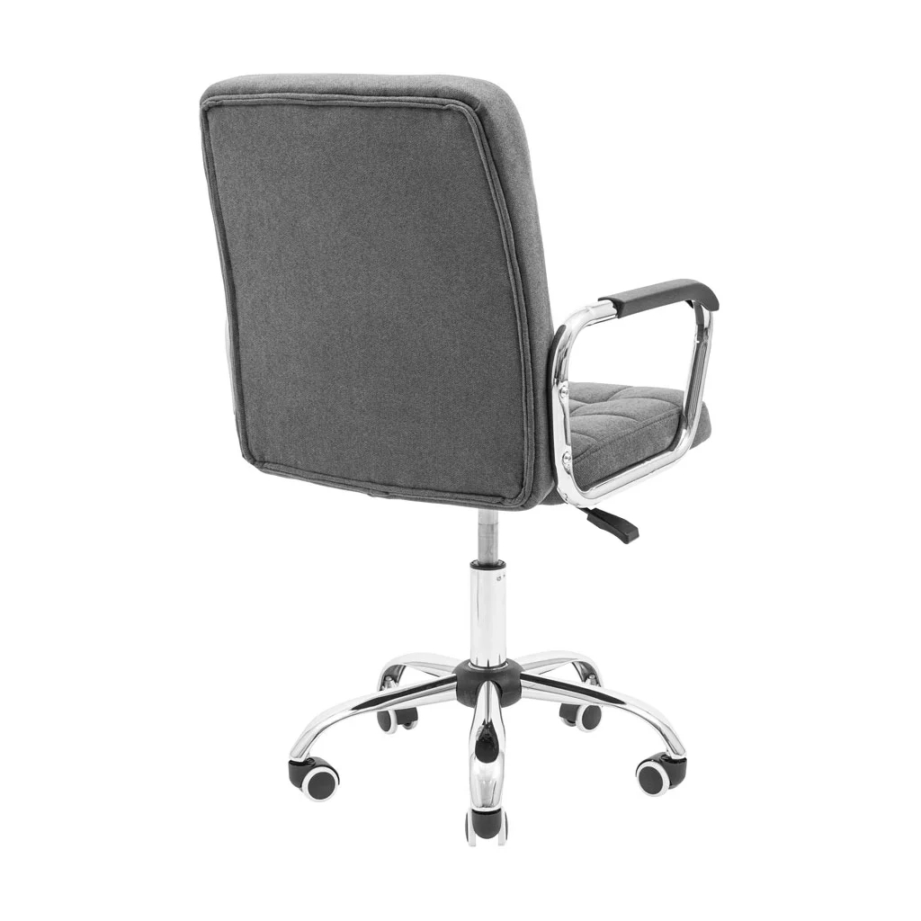 Офісне крісло Richman Брукс Хром Піастра Темно-сіре (ADD0002751) - зображення 4